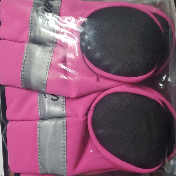 Set | Justice Pet Reflective Booties - Pink | Small - Picture 7 of 7